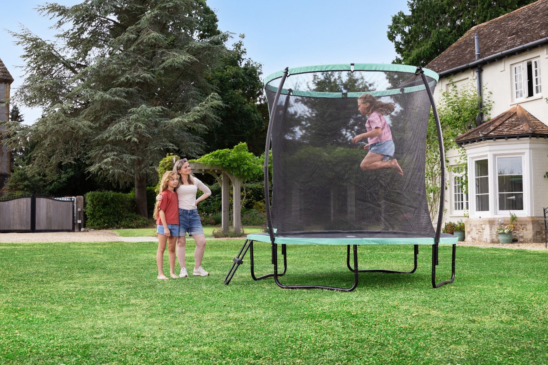  8 foot outdoor kids trampoline