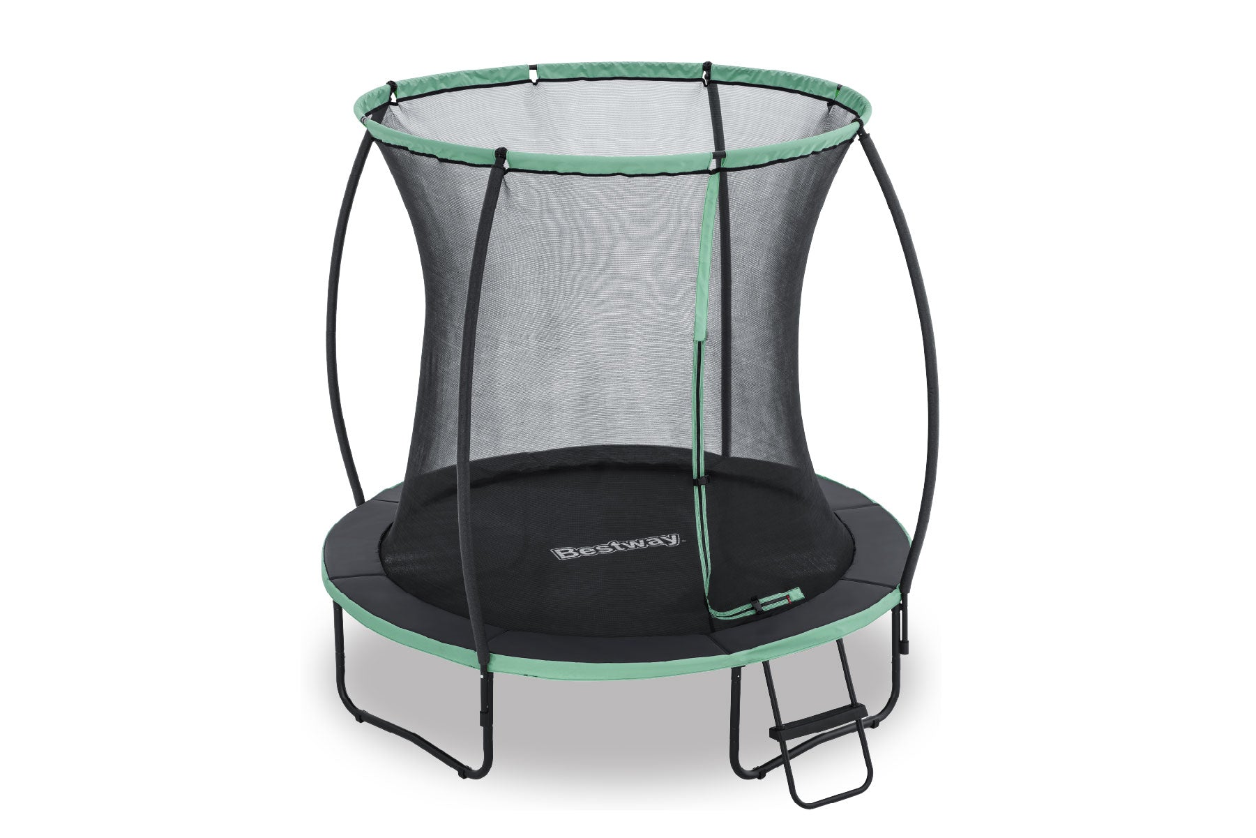 8ft trampoline with ladder
