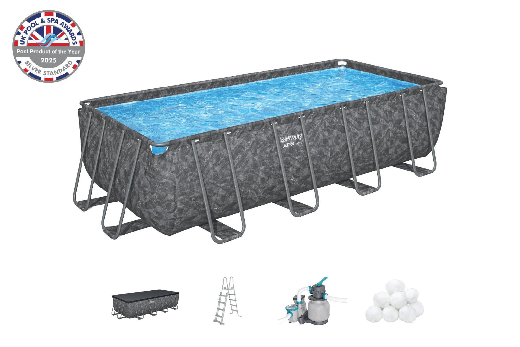 award winning rectangular above-ground pool