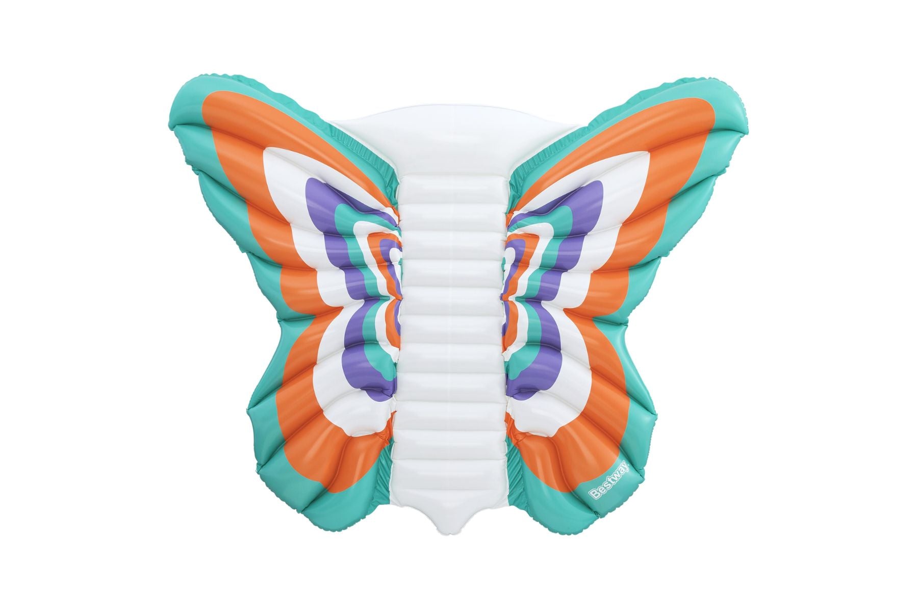 Butterfly-shaped inflatable pool float