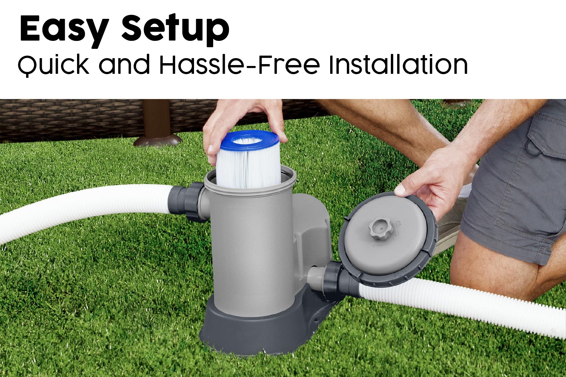 1,500gal Pool Filter Pump for Above Ground Pools
