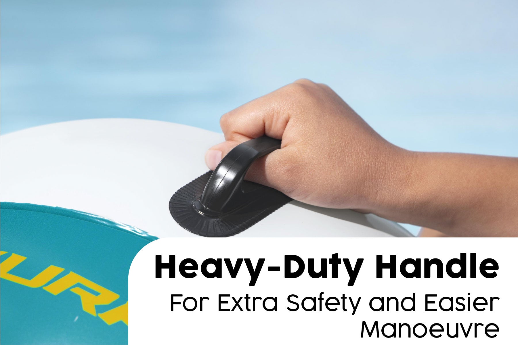 pool float for kids with heavy duty handles