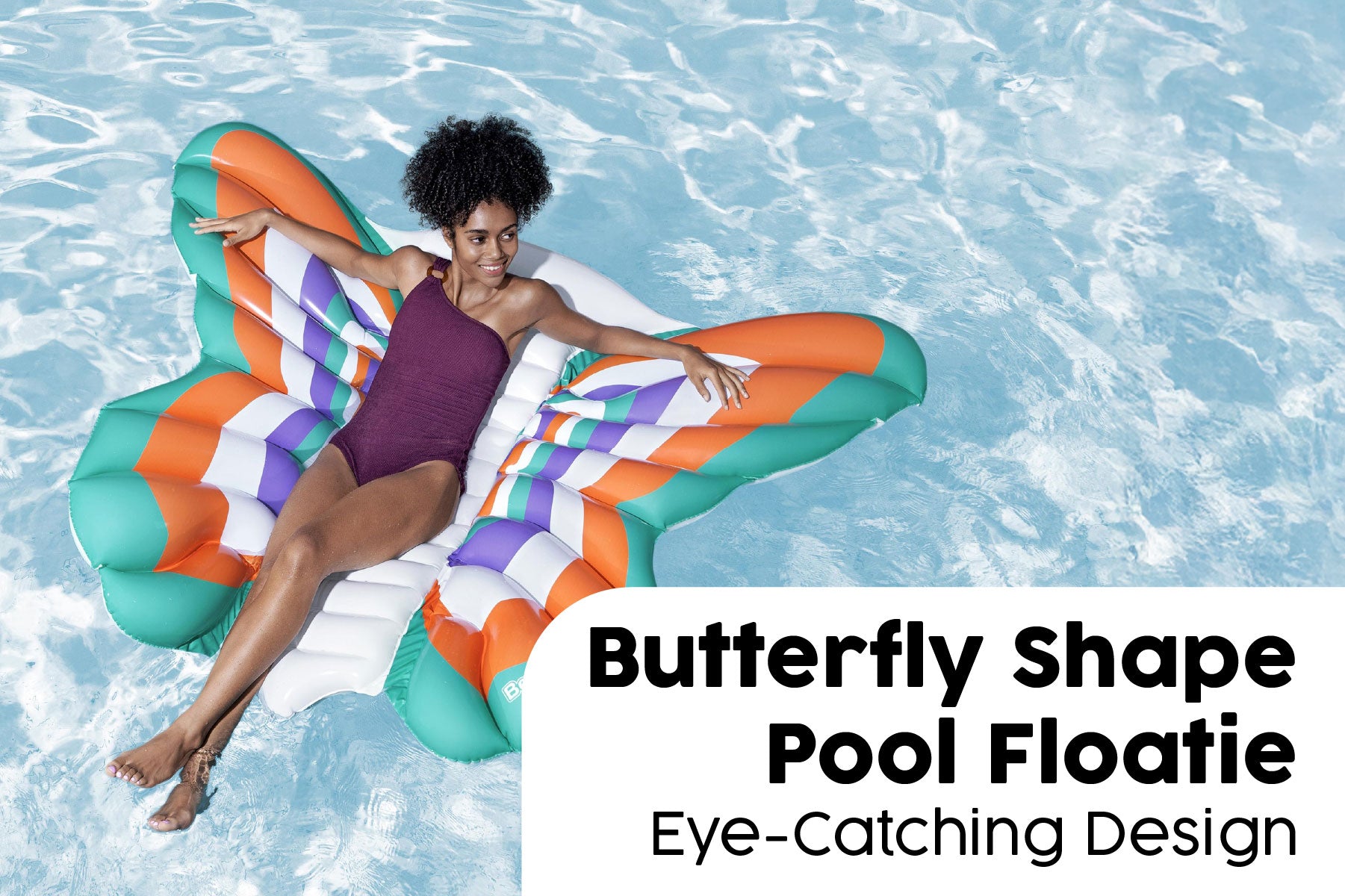  pool float butterfly shape