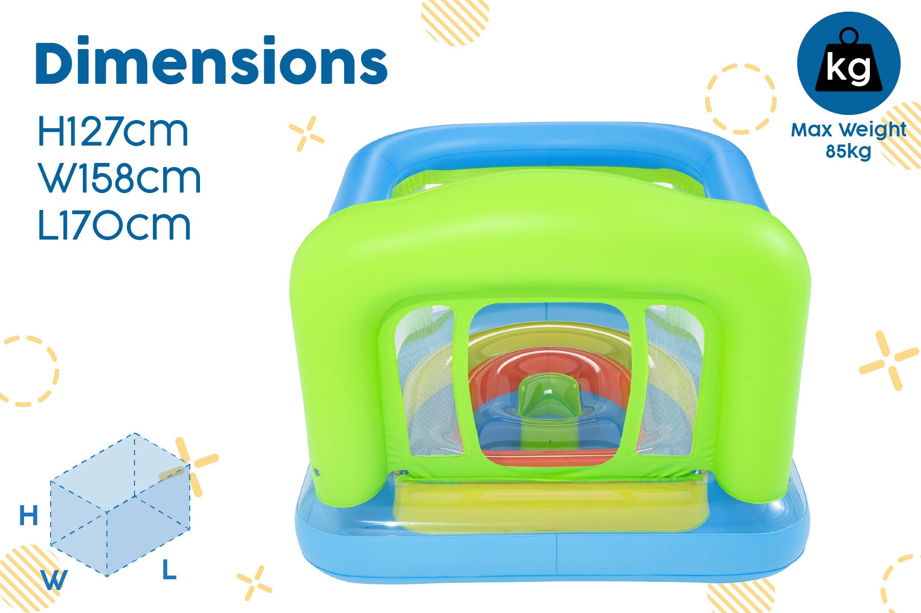 jumping bounce castle for kids