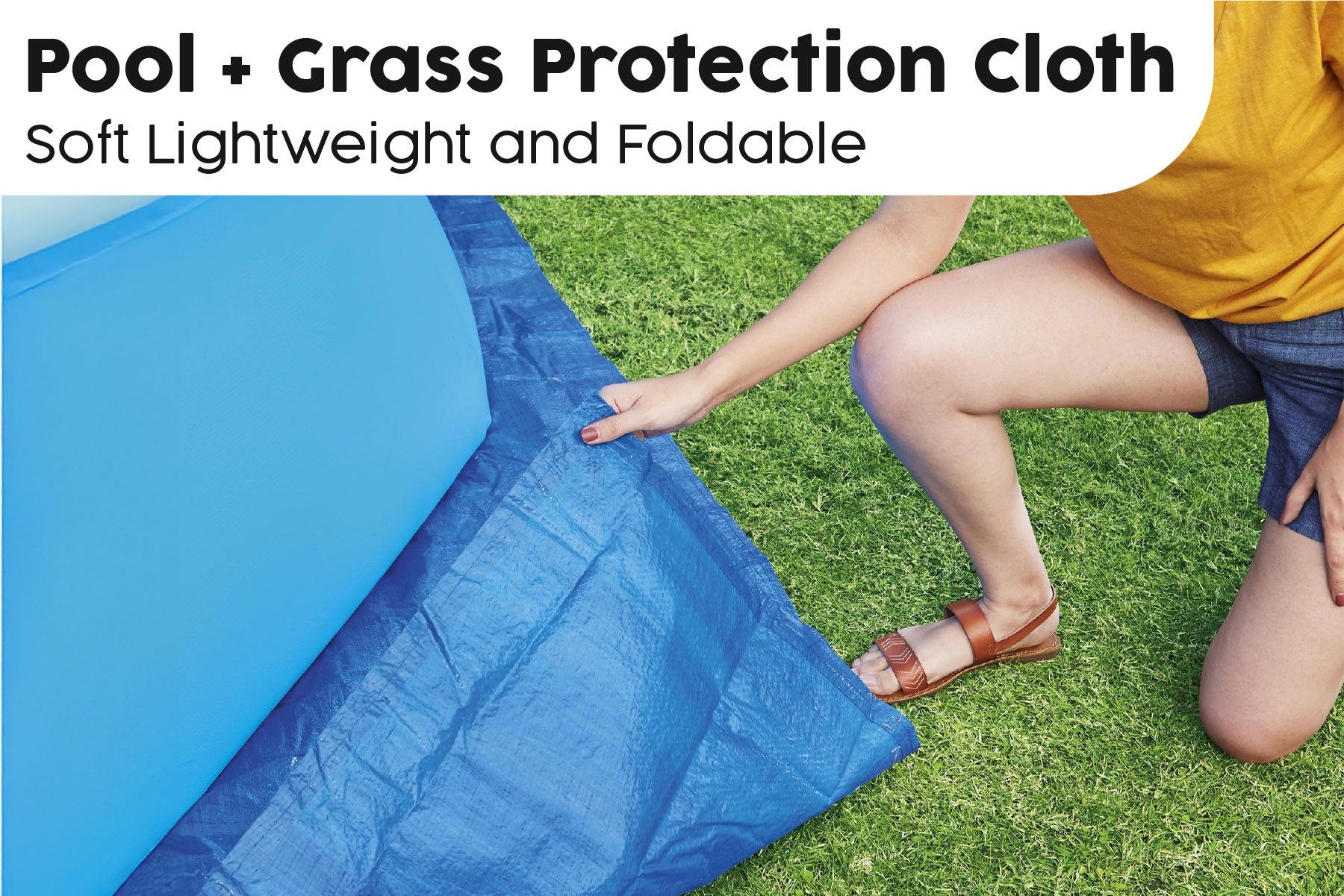 pool ground cloth protection