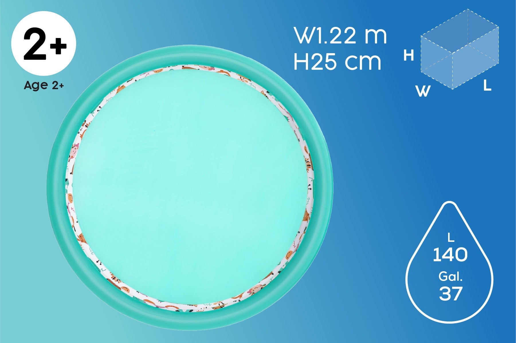 toddler inflatable pool