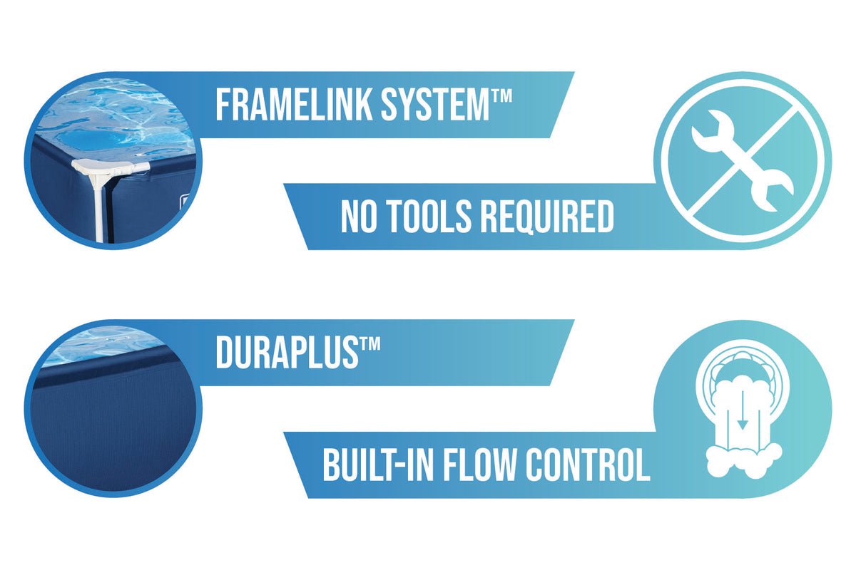 9ft Steel Pro Frame Pool | Above Ground Pools Store UK | Bestway UK