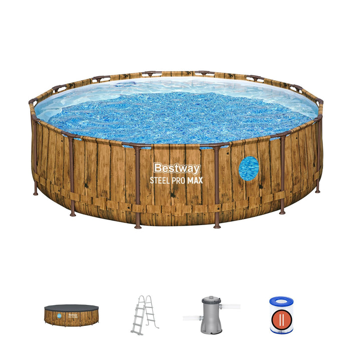 bestway pool with windows