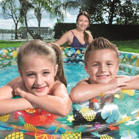 Tropical Themed Kids Inflatable Paddling Pool