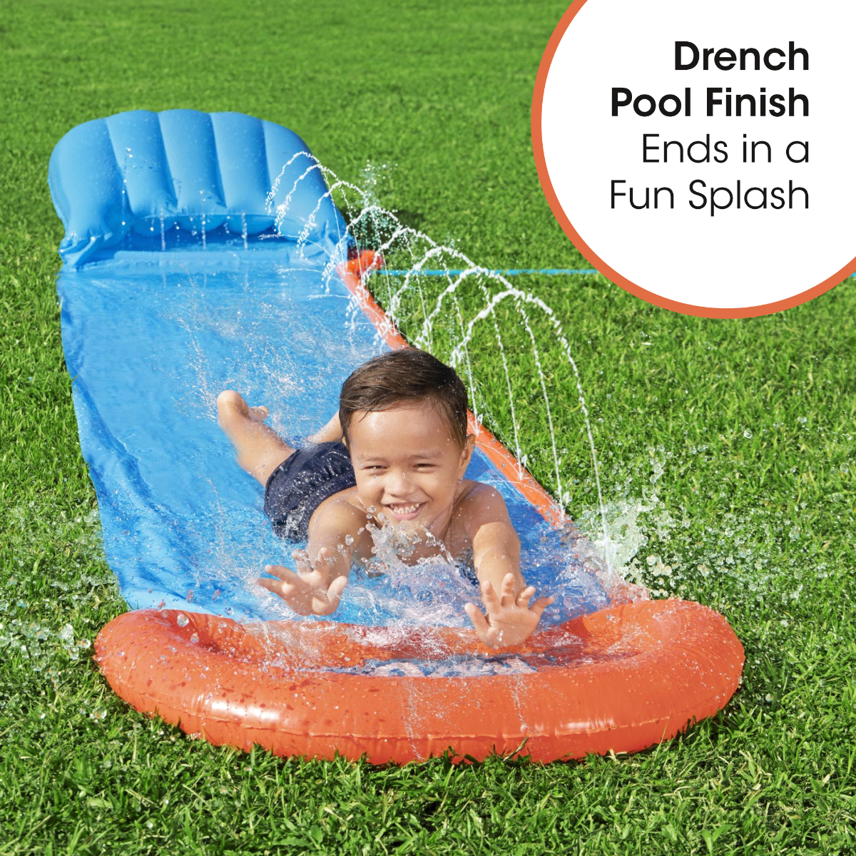 H2OGO! Tsunami Single Splash and Slide, with Sprinklers