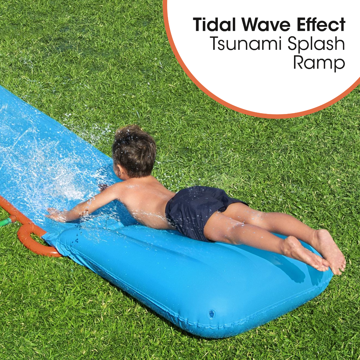 H2OGO! Tsunami Single Splash and Slide, with Sprinklers