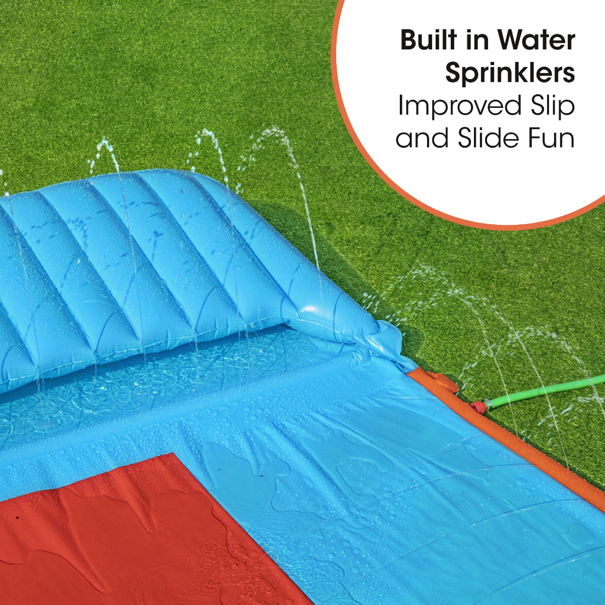 H2OGO! Tsunami Double Splash and Slide, with Sprinklers