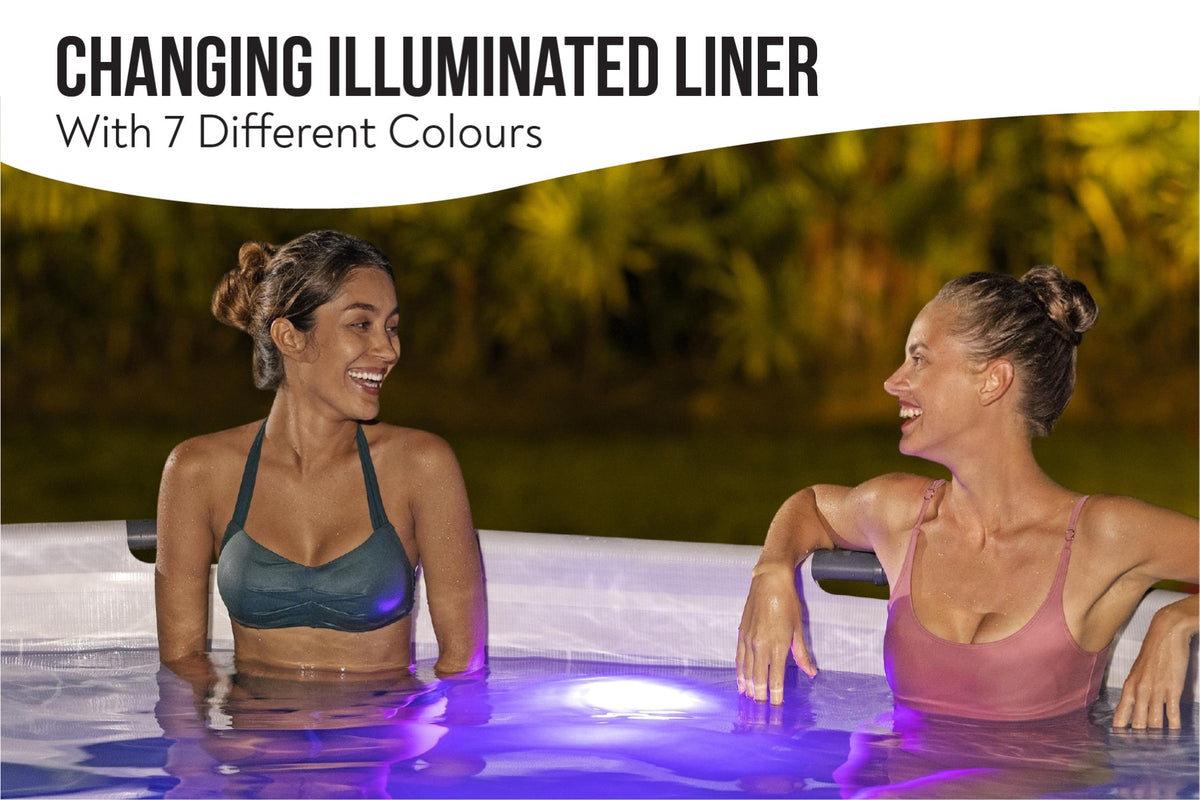 15ft Steel Pro Max™ with LED Lights Store UK | Bestway UK