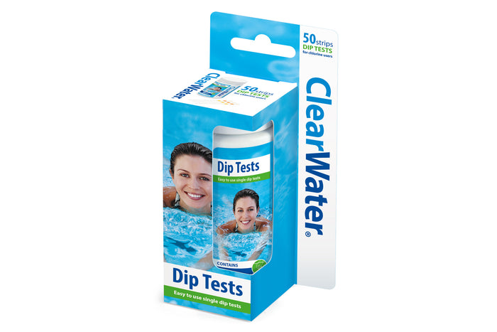 hot tub & pool chemical test strips