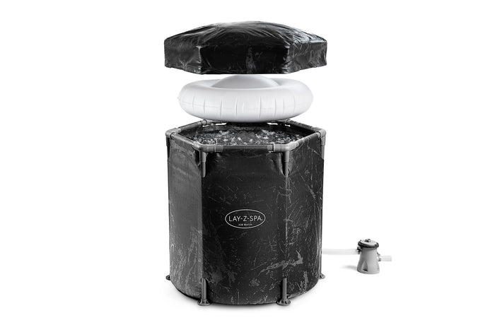 Glacial Dip™ Ice Bath Cold Plunge Recovery Pod with Pump