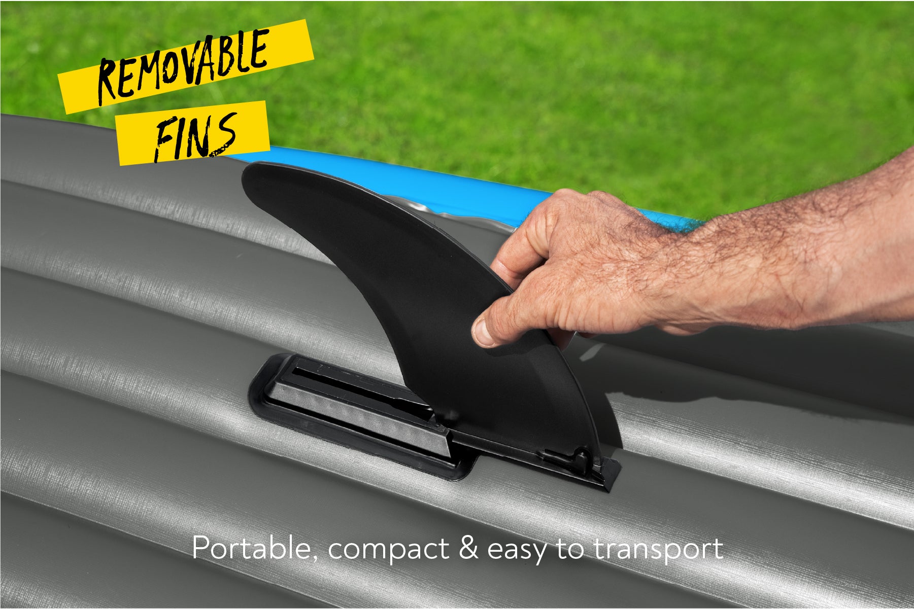 Hydro-Force 1 Person Inflatable Kayak Set - Cove Champion - Outlet