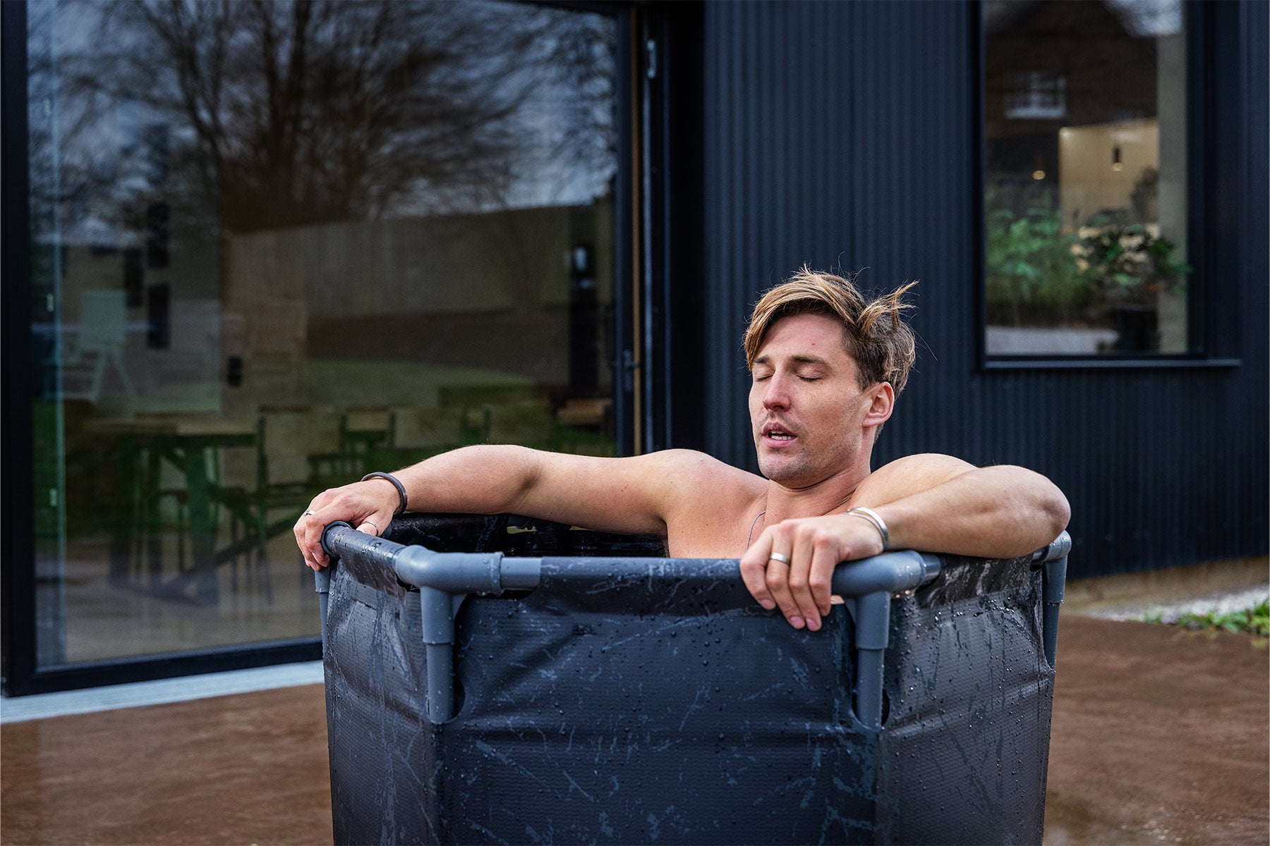 Glacial Dip™ Ice Bath Cold Plunge Recovery Pod with Pump