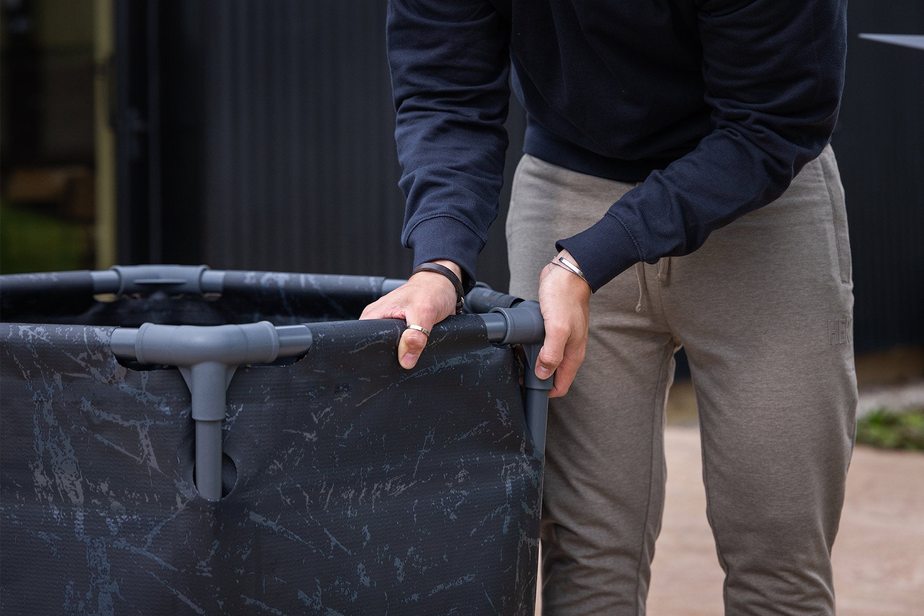 Glacial Dip™ Ice Bath Cold Plunge Recovery Pod with Pump