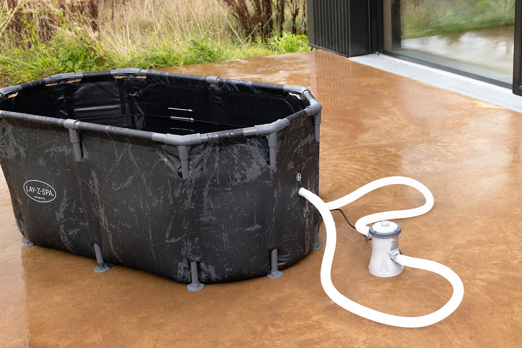 Glacial Dip™ Ice Bath Cold Plunge Recovery Tub with Pump