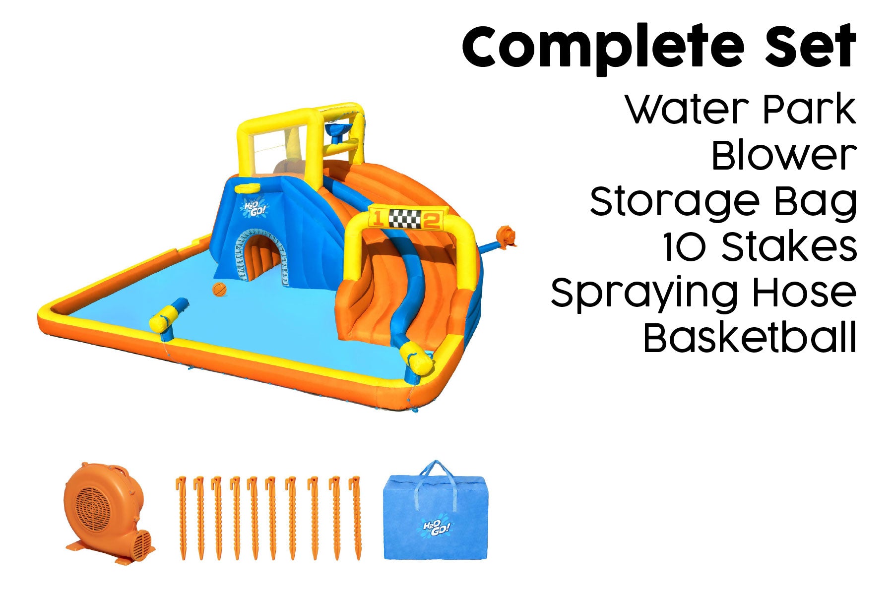 mega speedaway water park for kids