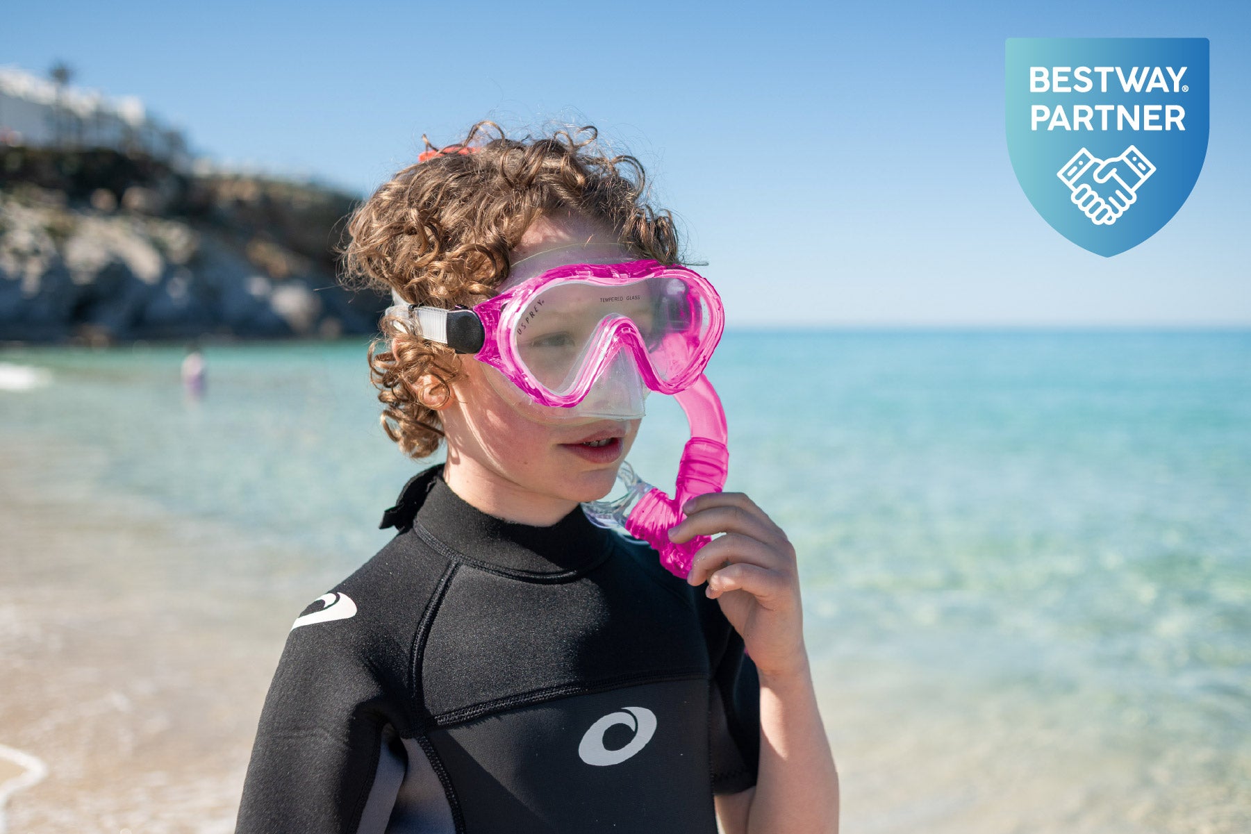 children’s snorkel set  