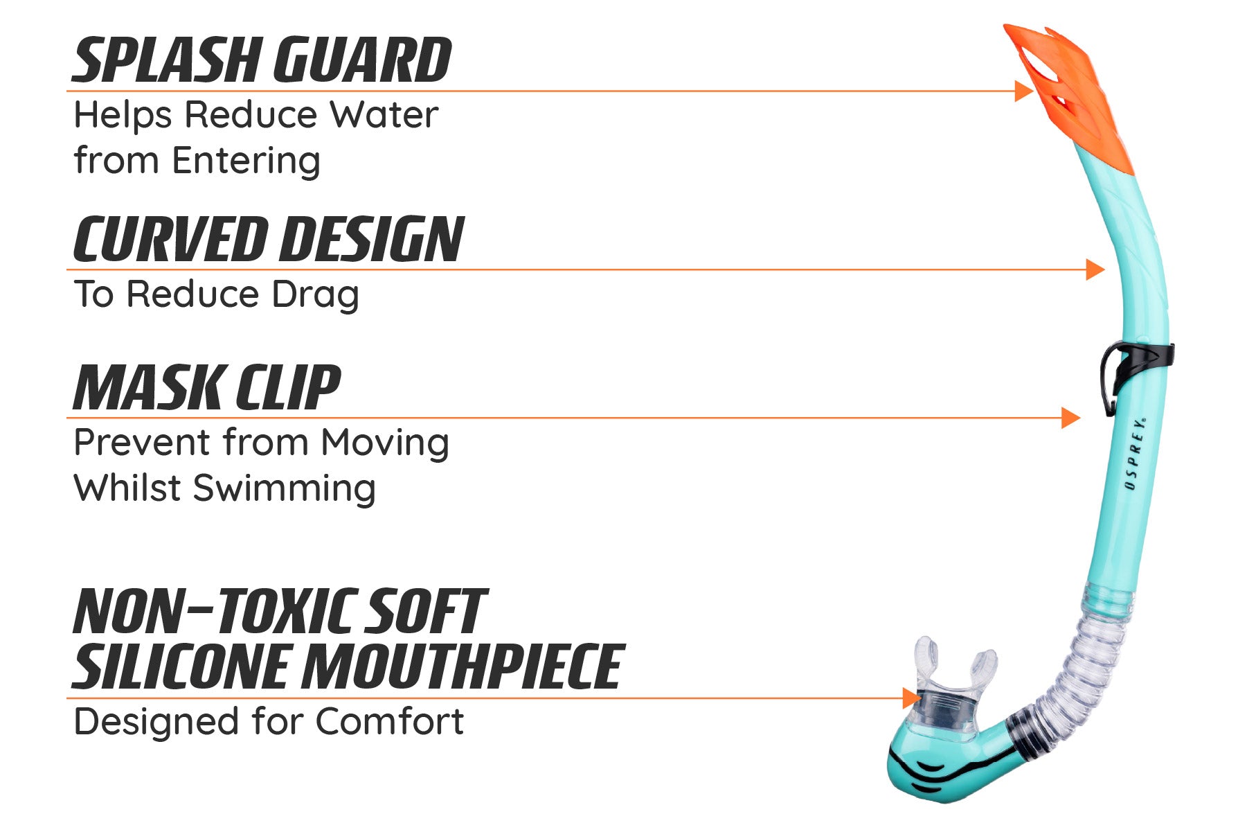 mens diving snorkel set  