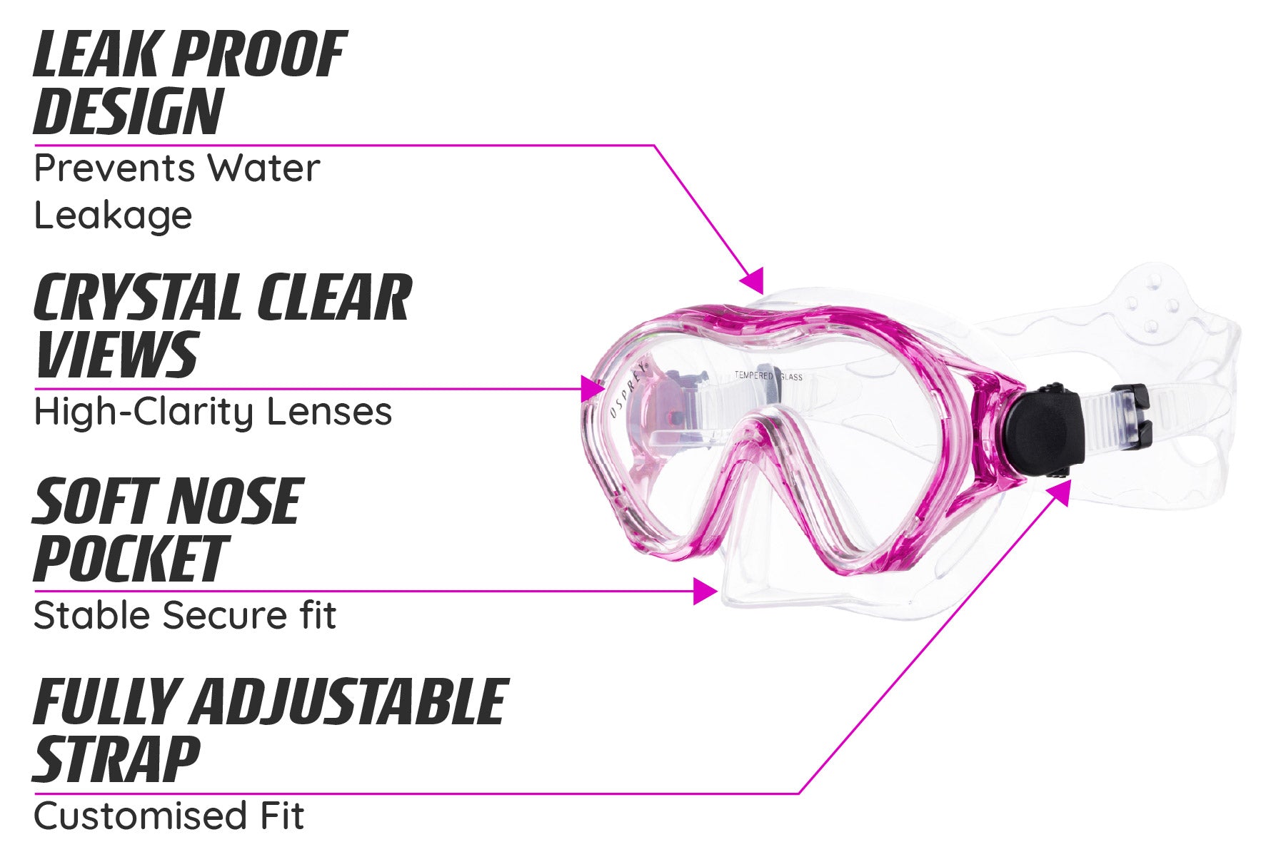 kids swimming mask