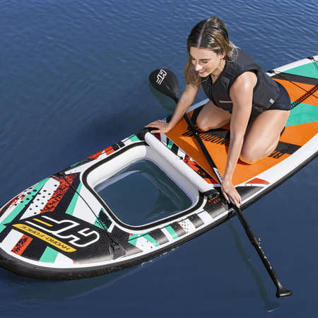 Hydro-Force 10ft Inflatable Paddle Board SUP Set - Breeze Panorama