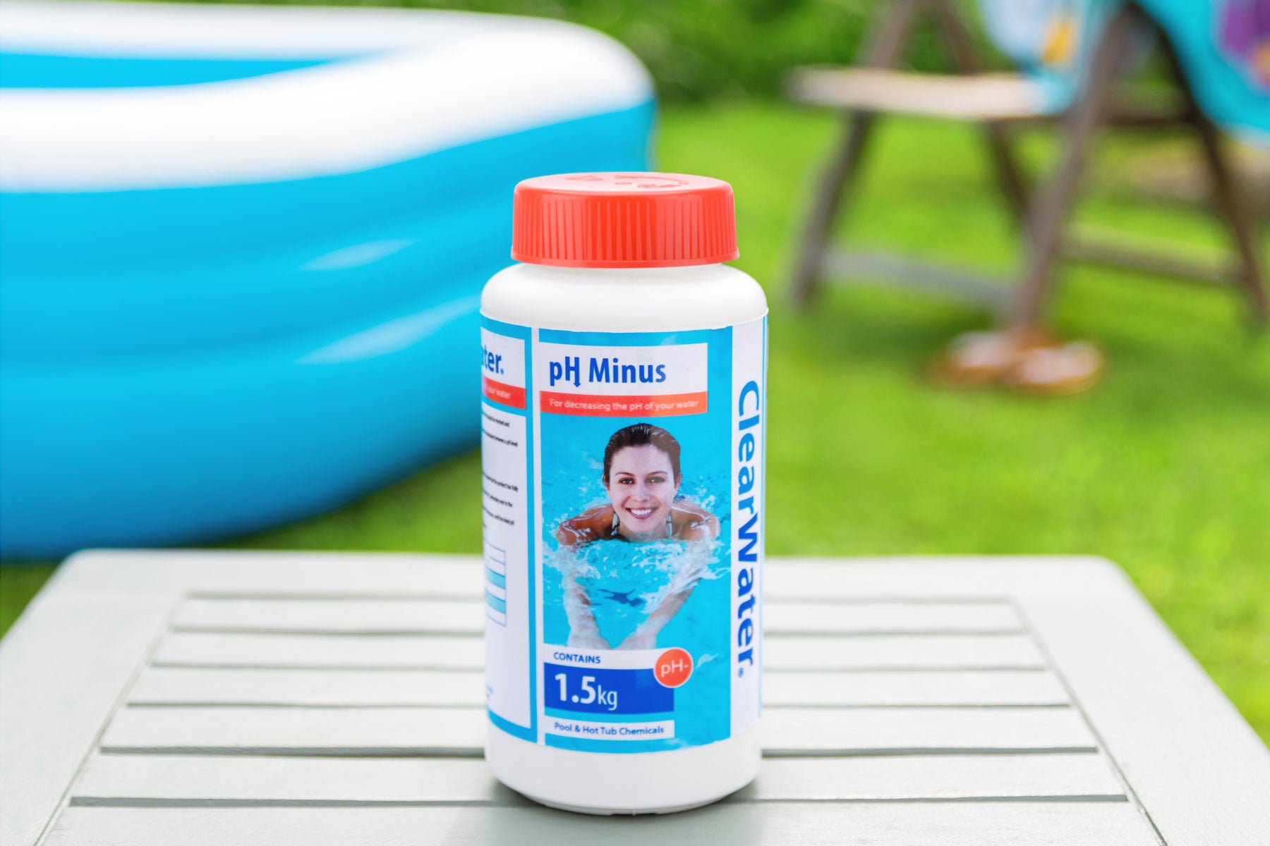 ph reducer for pools