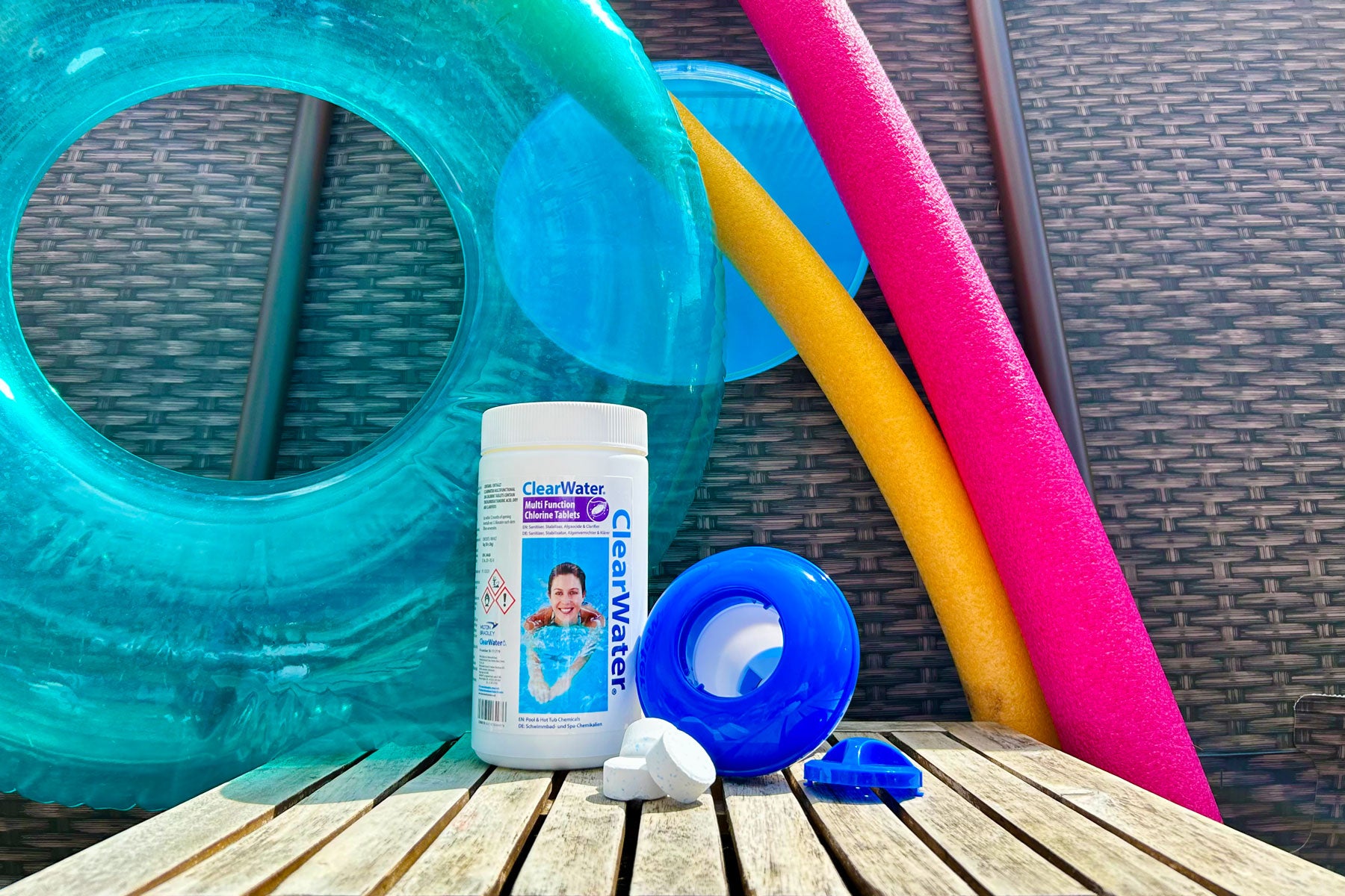 pool chlorine tablets