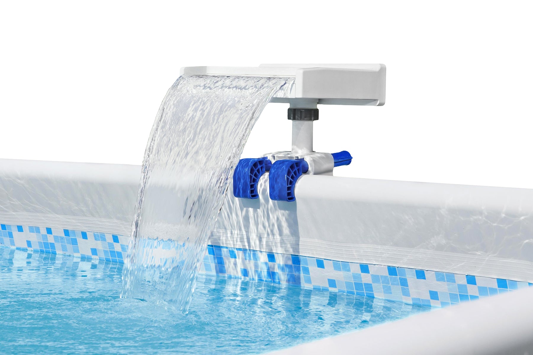 pool waterfall