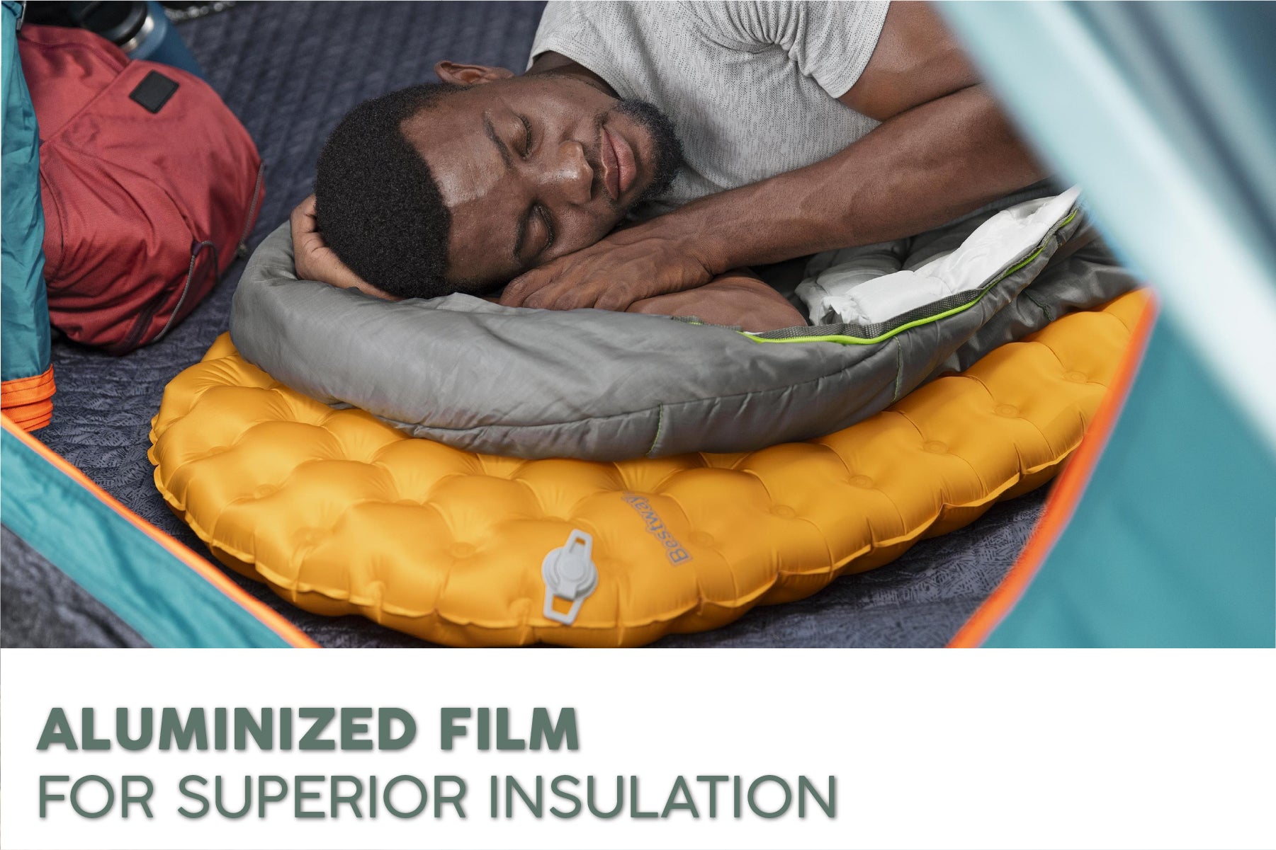 RidgeLite Ultra-Light Insulated Cold Weather Sleeping Pad - Regular