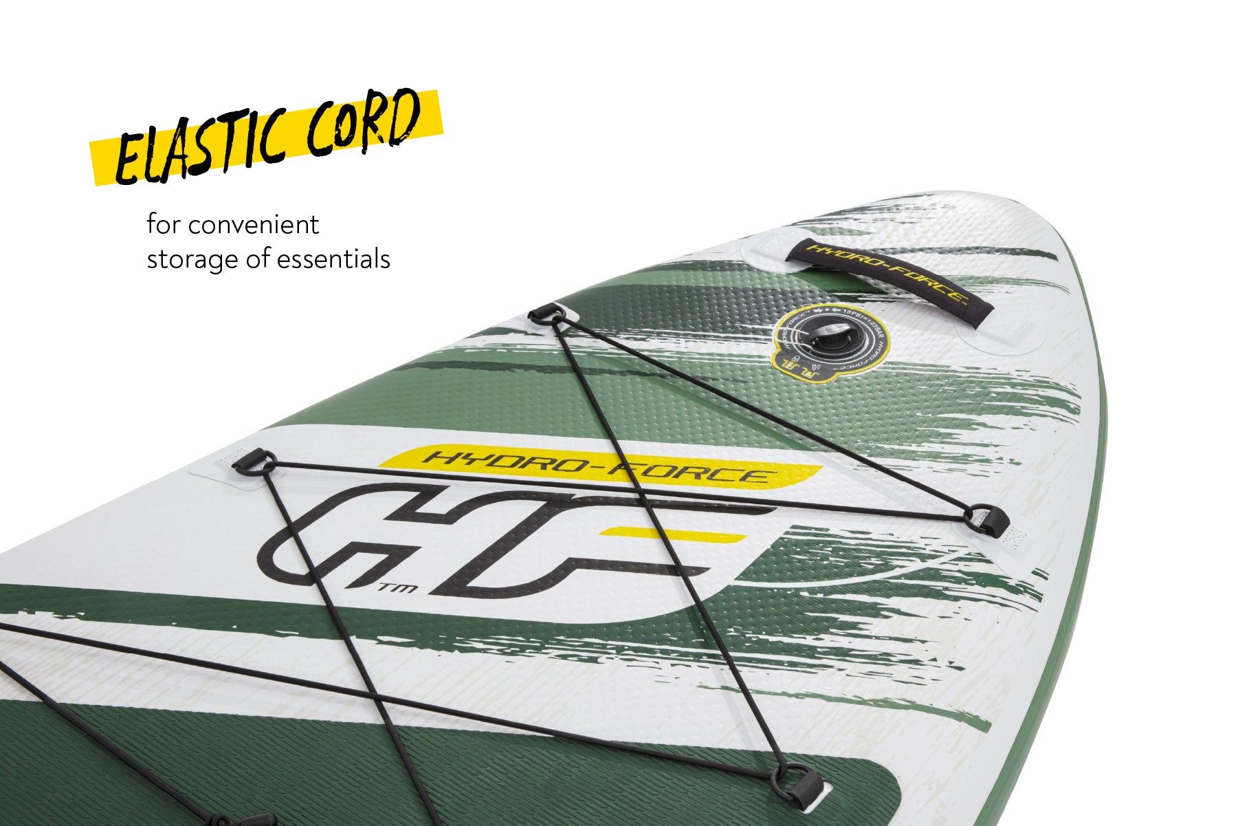 Hydro-Force 10ft  2" Inflatable Paddle Board SUP Set - Kahawai