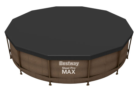 12ft Pool Cover For Steel Pro Max Above Ground Pools