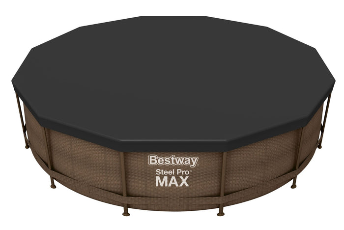 12ft Pool Cover For Steel Pro Max Above Ground Pools