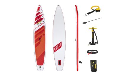 12ft 6" Hydro-Force Paddle Board Fastblast Tech SUP Set