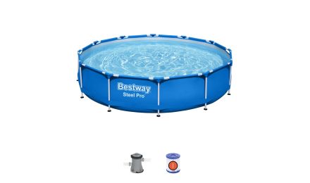 12ft x 30in Steel Pro Round Pool Set