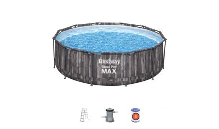 12ft Steel Pro Max Round Pool Set 