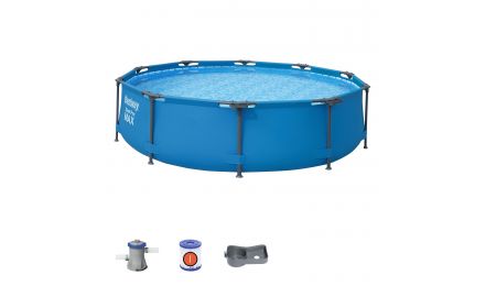 10ft Steel Pro Max Round Pool Set