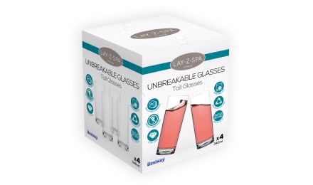 Unbreakable Ultra Clear Tumbler for hot tubs
