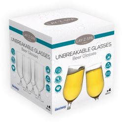Lay-Z-Spa Unbreakable Beer/Cocktail Glasses
