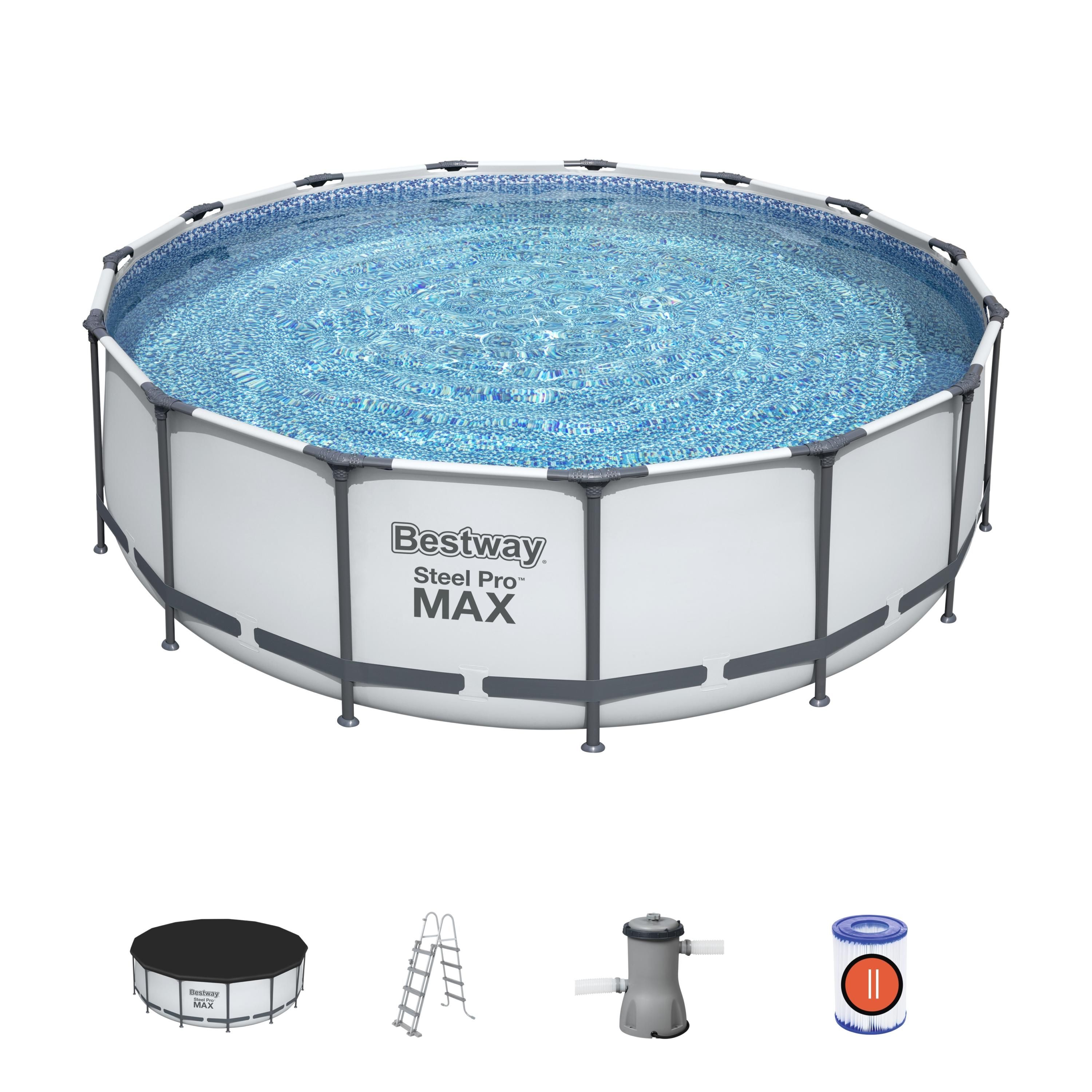 Bestway Bestway Steel PRO MAX 14 FT x 48” Round Pool SpareT Connector Part Model 2021, 
