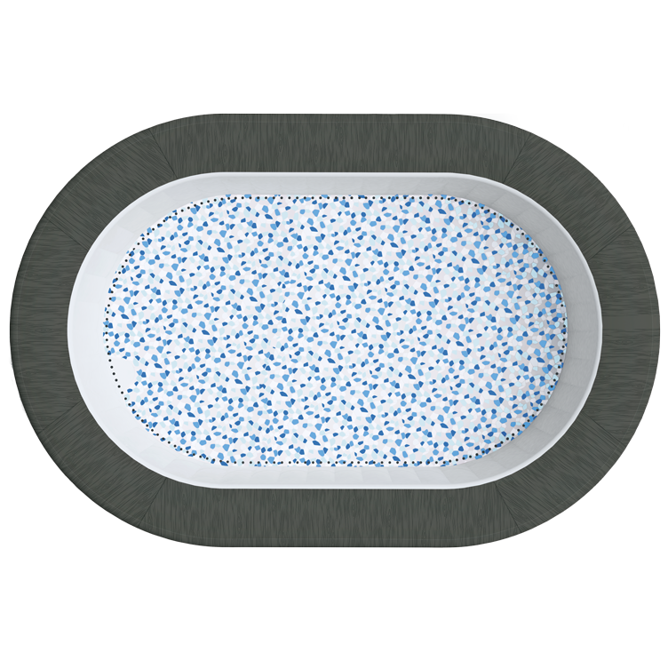 Oval Lay-Z-Spa hot tub